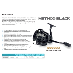 York Kołowrotek Method Black 4500