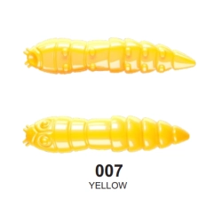 Libra Lures larwa 35mm 007 yellow
