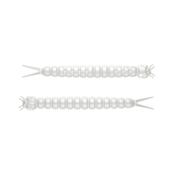 Libra Lures Slight Worm 38mm 004 Silver Pearl Kryl