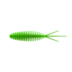 Libra Lures turbo worm 56mm 026 hot green no taste