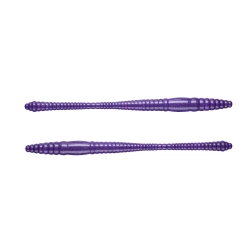 Libra Lures ding worm 70mm 020 purple with kryl