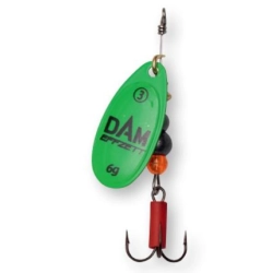 Dam Effzett Obrotówka Fluo Spinner#5 12g Green