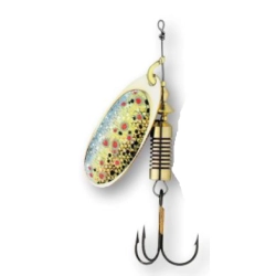 Dam Effzett Obrotówka Nature 3D #4 10g Trout