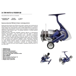 Daiwa Kołowrotek 24 TDR 3012 QD-DH