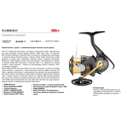 Daiwa Kołowrotek Legalis 23  LT3000 CXH(U)