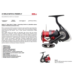 Daiwa Kołowrotek Ninja  Match LT4000-C