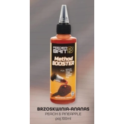 Feeder Bait Method Booster Brzoskwinia Ananas100ml