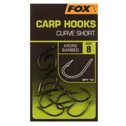 Fox Haki Karpiowe Hooks Curve Shank Short nr6 10sz