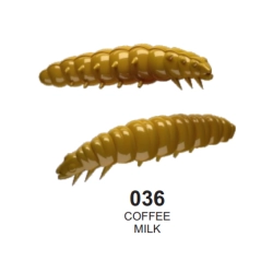 Libra Lures larwa 30mm 036 coffe milk