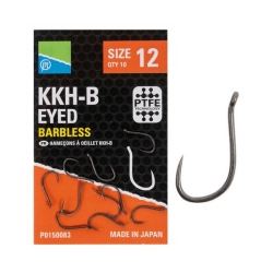 Preston haki KKH-B Barbless #12