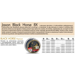 Jaxon Plecionka Black Horse Premium 8X 0,20 10x10m