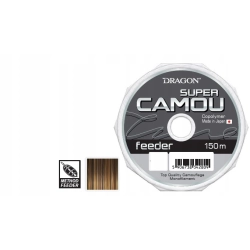 Dragon Żyłka super camou feeder 0.16mm 150m