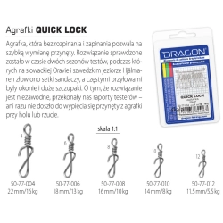 Dragon Agrafka Quick Lock  12