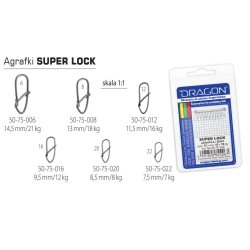 AGRAFKA  DRAGON  SUPER-LOCK N 16