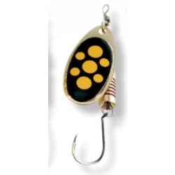 Dam Effzett Obrotówka Single Hook #1 3g Blacky