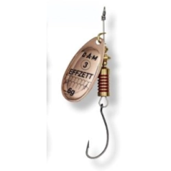 Dam Effzett obrotówka Single Hook #3 6g copper