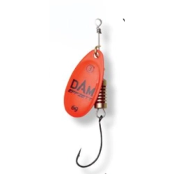Dam Effzett Single Hook Spinner#2 4g Red