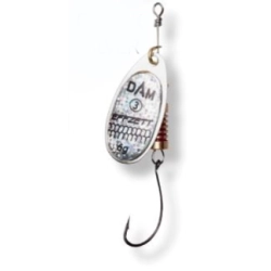 Dam Effzett Single Hook Spinner#2 4g reflex silver