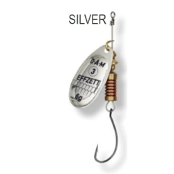 Dam Effzett obrotówka Single Hook #2 4g silver