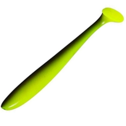 Dam Effzett Guma Greedy Shad 8cm Black Lemon(x10)