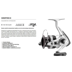 Daiwa Kołowrotek Sweepfire E 3000C