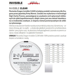 Dragon Plecionka Invisible Clear 0,08mm 135m