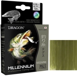 ŻYŁKA DRAGON MILLENIUM SZCZUPAK 0.25 MM 200M