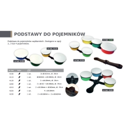 Anplast Podstawa Trzy Pojemniki