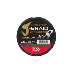 Daiwa Plecionka J-Braid X8E Dark Green 0,06 150m