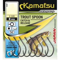 Kamatsu Haki Trout Spoon C&R 4 BLNO