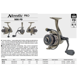 Konger Kołowrotek Nordic Pro 505 FD