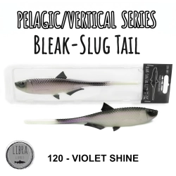 Libra Lures Bleak Slug Tail 8,2" 120 Violet Shine