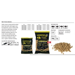 Lorpio Pellet Method Basic 2,0mm 700g