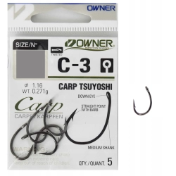 Owner haczyki  Carp C3     6  (5x7szt)