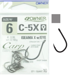 Owner haczyki  Carp C5X     3  (5x8szt)