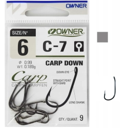 Owner haczyki  Carp C7     4  (5x9szt)