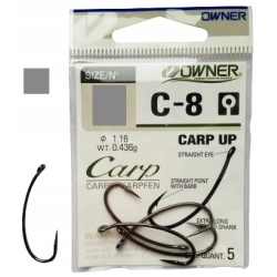 Owner haczyki  Carp C8     2  (5x5szt)