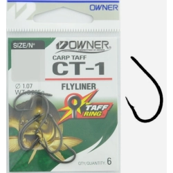 Owner haczyki Carp CT1   4  (5x6szt)