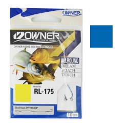Owner Haczyki z Przyponem RL 175  8    (5x10szt)