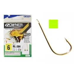 Owner Haczyki z Przyponem RL 284  6    (5x10szt)