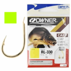 Owner haczyki z przyponem RL 330 2    (5 x7szt)