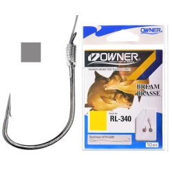 Owner haczyki z przyponem RL 340 4    (5 x10szt)
