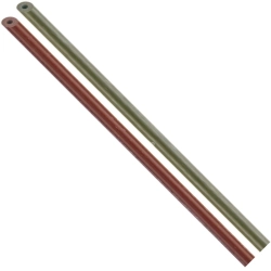 TRAPER-RURKA SILIKONOWA-WOLF. ZIELONA 2.5MM