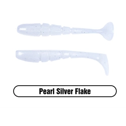 X Zone Lures Ripper Swammer 2,75" Pearl Silver Fla