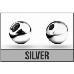 Traper Tungsten bead regular 2,0mm silver