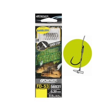 Owner Haczyki Method Feeder Fd63 12/ 0,20 5x6szt