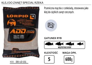 Lorpio Klej do Zanęt Specjal Rzeka 600g