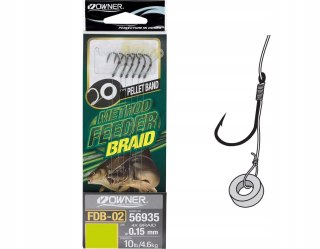 Owner Haczyki Method Feeder Fdb02 8/ 0,15 5x6szt