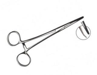 Traper Szczypce Metalowe Wygięte 18cm