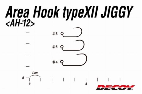 Decoy Haczyki Area Hook AH-12 Jiggy 6 10szt